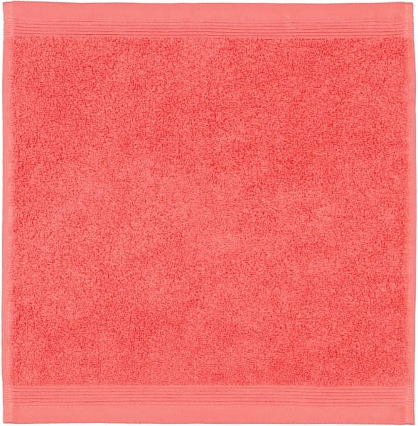Möve Handtücher Superwuschel - Farbe: coral - 262 - Seiflappen 30x30 cm
