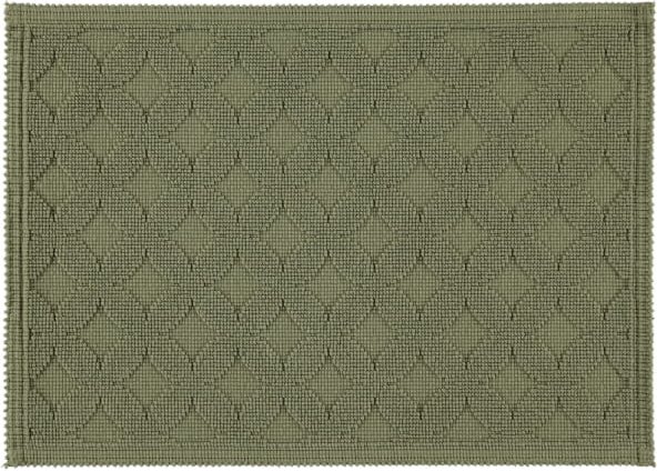 Rhomtuft - Badematte Seaside - Farbe: olive - 404 - 50x70 cm