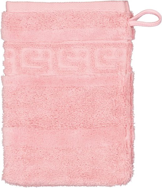 Thumbnail - Cawö - Noblesse Uni 1001 - Farbe: 271 - altrosa - Waschhandschuh 16x22 cm