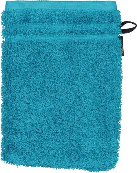 Vossen Handtücher Vienna Style Supersoft - Farbe: lagoon - 5890 - Waschhandschuh 16x22 cm