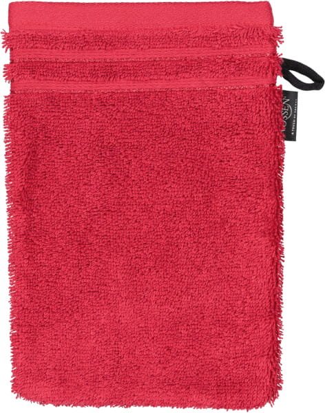 Vossen Handtücher Calypso Feeling - Farbe: rubin - 3900 - Waschhandschuh 16x22 cm