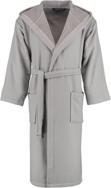 Rhomtuft - Bademantel Face & Body unisex - Farbe: kiesel - 85 - S