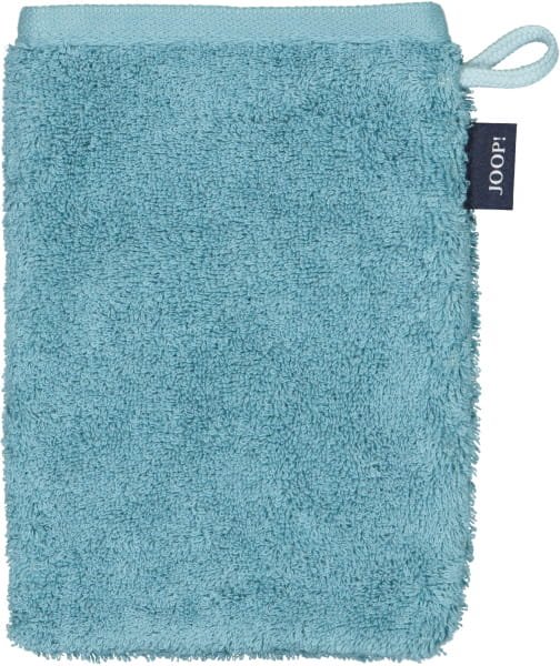 JOOP! Classic - Doubleface 1600 - Farbe: Jade - 41 - Waschhandschuh 16x22 cm