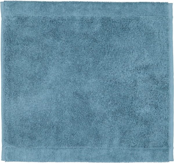 Cawö Handtücher Life Style Uni 7007 - Farbe: petrol - 400 - Seiflappen 30x30 cm