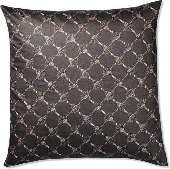 JOOP Bettwäsche Cornflower Double 4083 - Farbe: Shiny Black - 09 - Nacken-Kissen 40x40 cm