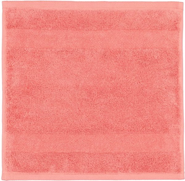 Villeroy & Boch Handtücher One 2550 - Farbe: coral - 255 - Seiflappen 30x30 cm