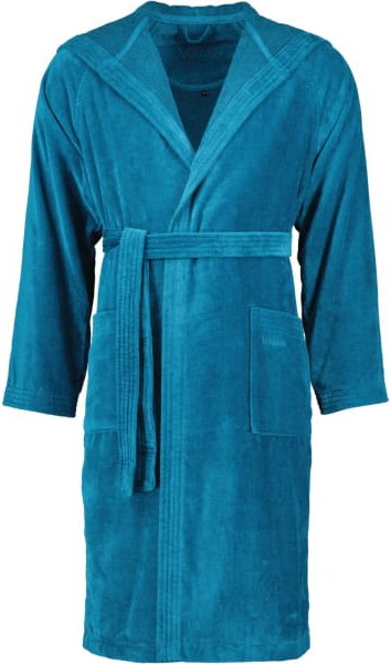 Vossen Bademäntel unisex Kapuze Texas - Farbe: poseidon - 5890 - L
