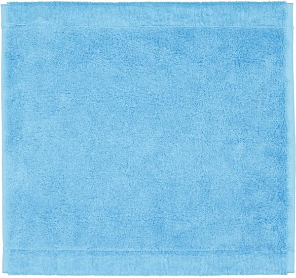 Cawö Handtücher Life Style Uni 7007 - Farbe: malibu - 177 - Seiflappen 30x30 cm