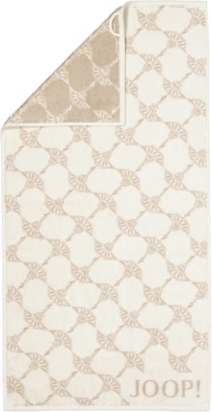 JOOP! Classic - Cornflower 1611 - Farbe: Creme - 36 - Handtuch 50x100 cm