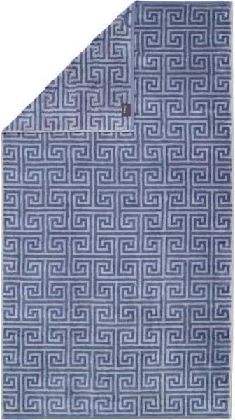 Cawö Handtücher Noblesse Elegance Allover 1088 - Farbe: nachtblau - 11 - Duschtuch 80x150 cm