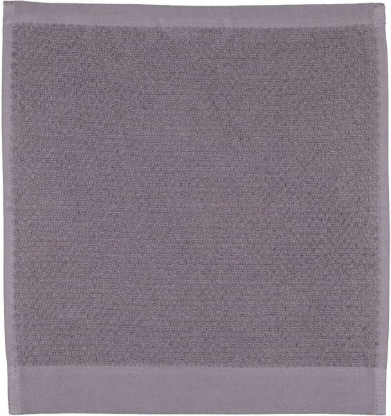 Rhomtuft - Handtücher Baronesse - Farbe: zinn - 02 - Seiflappen 30x30 cm