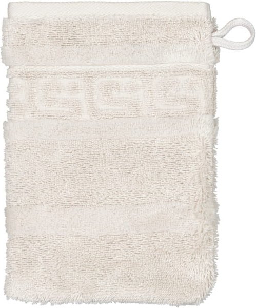 Cawö - Noblesse Uni 1001 - Farbe: 775 - silber - Waschhandschuh 16x22 cm