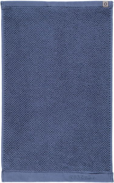 Essenza Connect Organic Uni - Farbe: blue - Gästetuch 30x50 cm