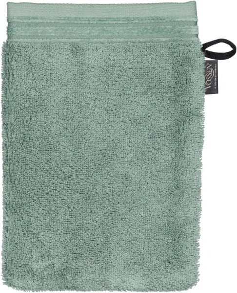 Vossen Handtücher Belief - Farbe: sage - 7520 - Waschhandschuh 16x22 cm