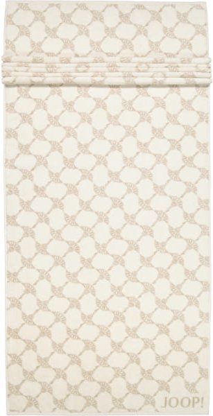 JOOP! Classic - Cornflower 1611 - Farbe: Creme - 36 - Saunatuch 80x200 cm