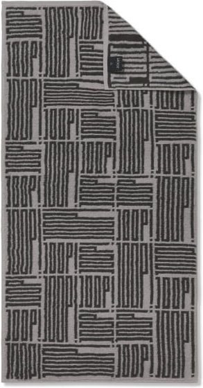 JOOP! Handtücher Bars Allover 1723 - Farbe: Platin - 77 - Handtuch 50x100 cm