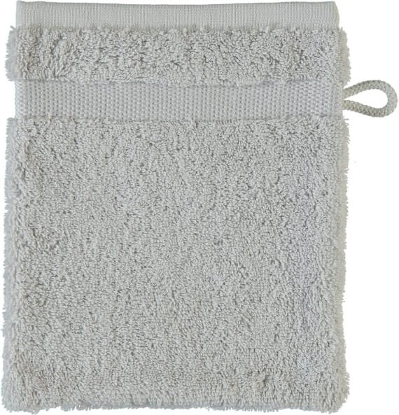 Rhomtuft - Handtücher Princess - Farbe: perlgrau - 11 - Waschhandschuh 16x22 cm