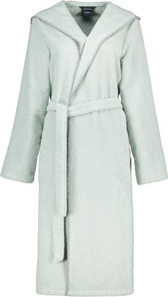 Cawö Bademäntel Damen Kapuze Kapuze 6219 - Farbe: eukalyptus - 450 - L