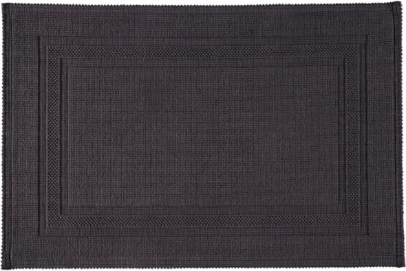 Rhomtuft - Badteppiche Gala - Farbe: zinn - 02 - 70x120 cm