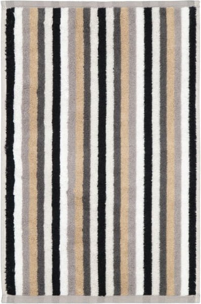 Cawö Handtücher Shades Streifen 6235 - Farbe: stein - 77 - Gästetuch 30x50 cm