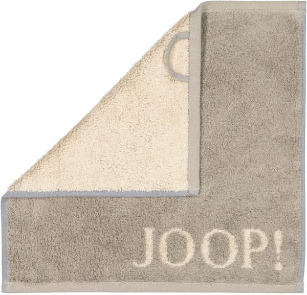 JOOP! Classic - Doubleface 1600 - Farbe: Graphit - 70 - Seiflappen 30x30 cm