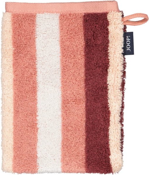 JOOP! Handtücher Vibe Streifen 1698 - Farbe: puder - 22 - Waschhandschuh 16x22 cm