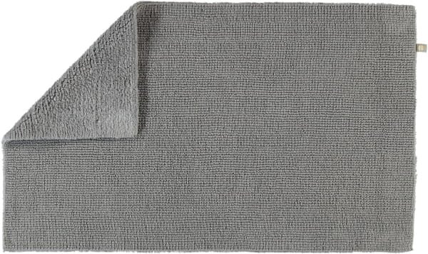 Rhomtuft - Badteppich Pur - Farbe: kiesel - 85 - 60x100 cm