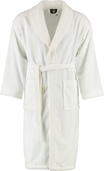 Rhomtuft - Bademantel Sir & Lady - Unisex - Farbe: weiss - 01 - L