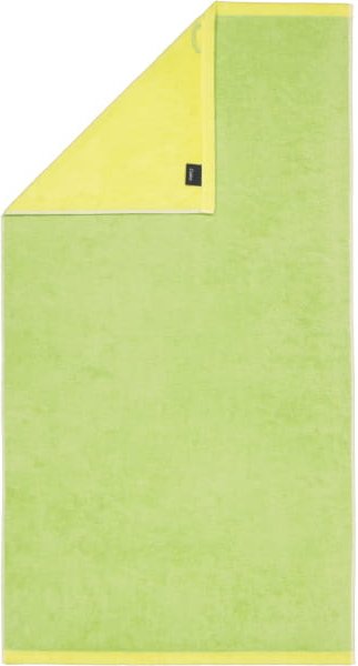 Cawö Handtücher Lifestyle Splash 7071 - Farbe: pistazie/lemon - 45 - Duschtuch 70x140 cm