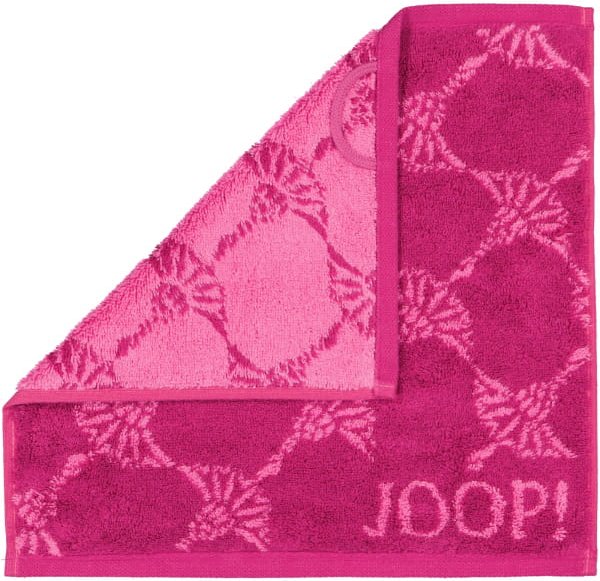 JOOP! Cornflower 1611 - Farbe: Cassis - 22 - Seiflappen 30x30 cm