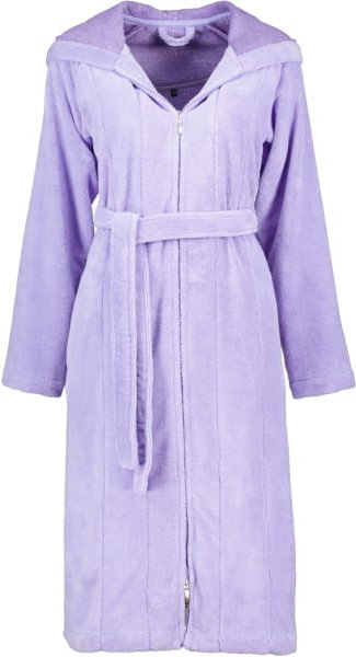 Thumbnail - Vossen Bademäntel Damen Kurzmantel mit Kapuze Palermo - Farbe: iris - 0022 - XL