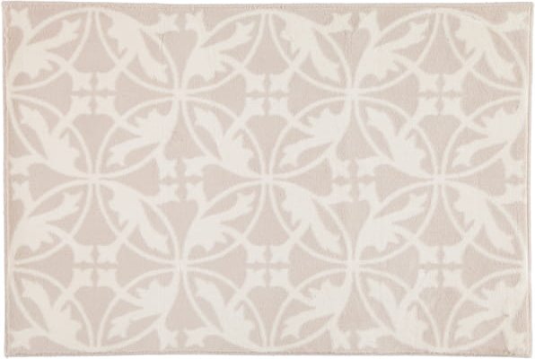 Rhomtuft - Badematte Mauro - Farbe: natur/weiß - 830 - 60x90 cm