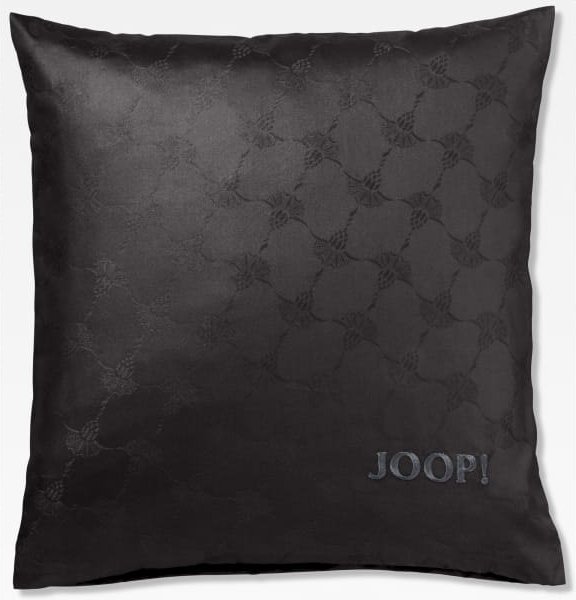 JOOP! Bettwäsche Cornflower 4020 - Farbe: Schwarz - 09 - Nacken-Kissen 40x40 cm