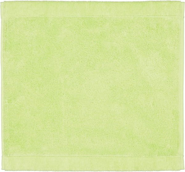 Cawö Handtücher Life Style Uni 7007 - Farbe: pistazie - 412 - Seiflappen 30x30 cm