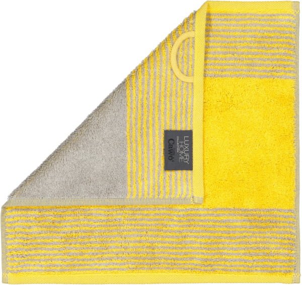 Cawö - Luxury Home Two-Tone 590 - Farbe: curry - 57 - Seiflappen 30x30 cm