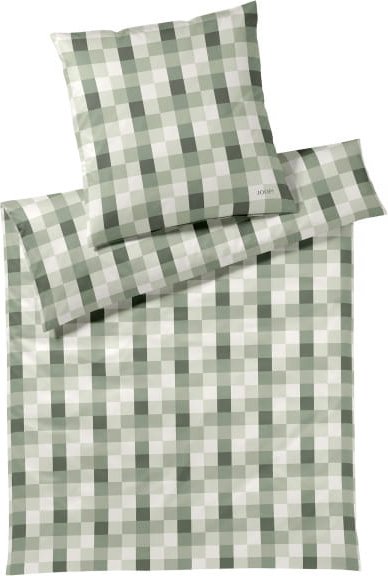 JOOP! Bettwäsche Mesh 4110 - Farbe: Sage - 04 - Kissen 80x80 cm
