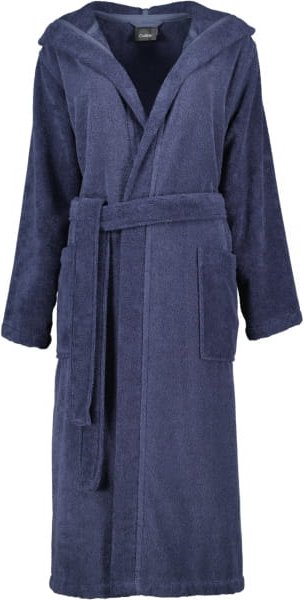 Cawö Home Damen Bademantel Kapuze 827 - Farbe: blau - 17 - XS
