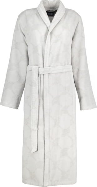 JOOP Damen Bademantel Schalkragen - 1653 - Farbe: Platin - 713 - M