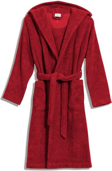 Möve Kinderbademäntel Kapuze Superwuschel Kids & Teens - Farbe: ruby - 075 - 128