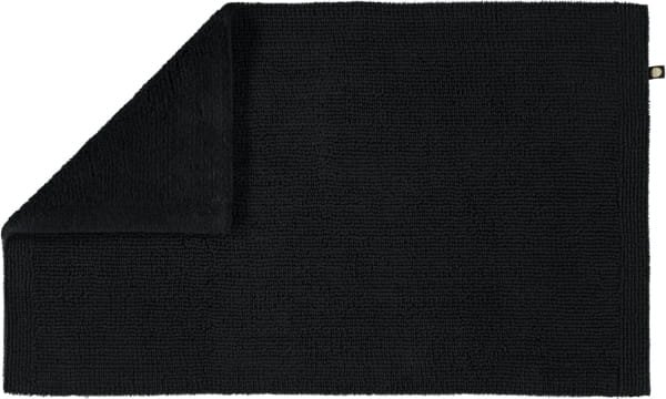Rhomtuft - Badteppich Pur - Farbe: schwarz - 15 - 50x75 cm