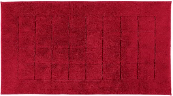 Vossen Badteppich Exclusive - Farbe: rubin - 390 - 67x120 cm