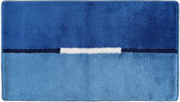 Rhomtuft RHOMY - Badteppich Mira 257 - Farbe: ocean - 323 - 65x115 cm