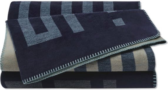 JOOP! Wohndecken Bars - Farbe: Navy - 150x200 cm