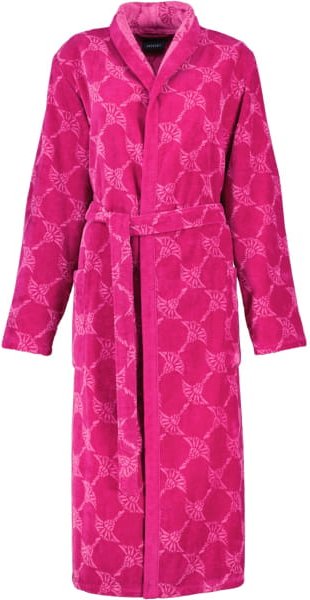 JOOP! Damen Bademantel Cornflower - Schalkragen 1645 - Farbe: Cassis - 22 - XS