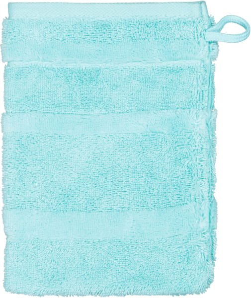 Cawö - Noblesse2 1002 - Farbe: 404 - mint - Waschhandschuh 16x22 cm