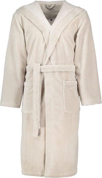 Vossen Bademäntel unisex Kapuze Lynn - Farbe: stone - 7160 - XS