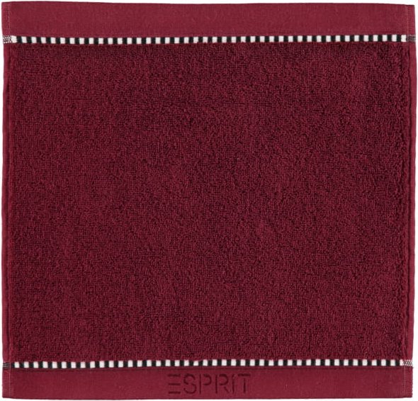 Esprit Box Solid - Farbe: mulberry - 3840 - Seiflappen 30x30 cm