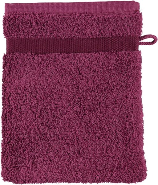 Rhomtuft - Handtücher Princess - Farbe: berry - 237 - Waschhandschuh 16x22 cm
