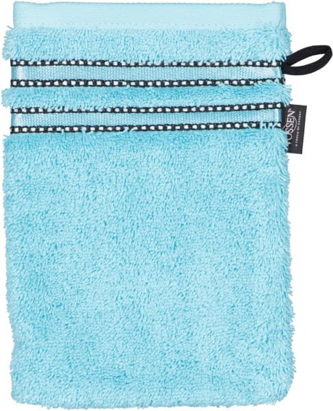 Vossen Handtücher Cult de Luxe - Farbe: light azure - 5340 - Waschhandschuh 16x22 cm