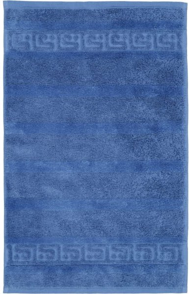 Cawö Handtücher Noblesse Uni 1001 - Farbe: saphir - 174 - Gästetuch 30x50 cm